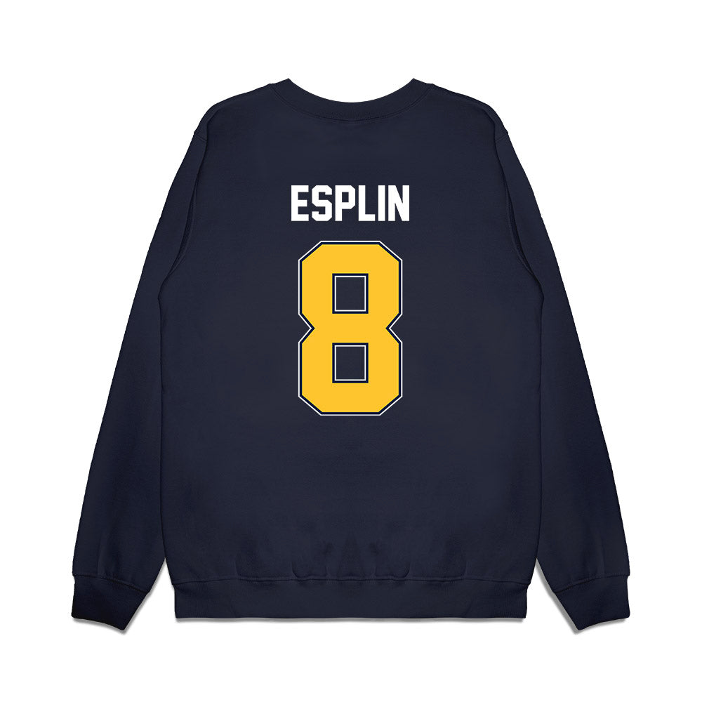 Murray State - NCAA Football : Brooks Esplin - Vintage Helmet Premium Crewneck Sweatshirt-1