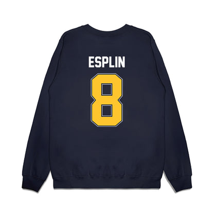 Murray State - NCAA Football : Brooks Esplin - Vintage Helmet Premium Crewneck Sweatshirt-1