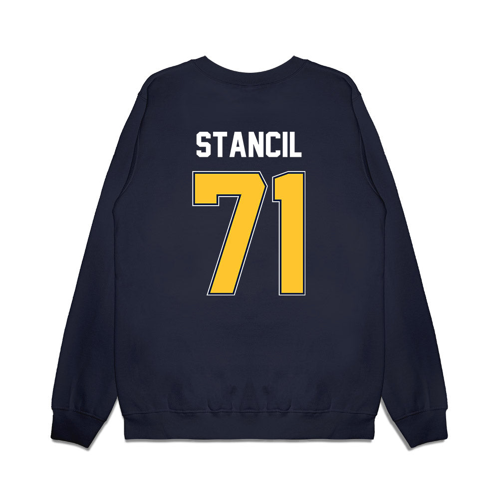 Murray State - NCAA Football : Cameron Stancil - Vintage Helmet Premium Crewneck Sweatshirt-1