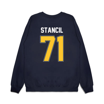 Murray State - NCAA Football : Cameron Stancil - Vintage Helmet Premium Crewneck Sweatshirt-1
