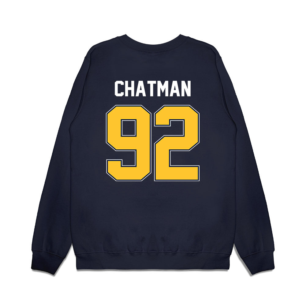 Murray State - NCAA Football : JJ Chatman - Vintage Helmet Premium Crewneck Sweatshirt-1