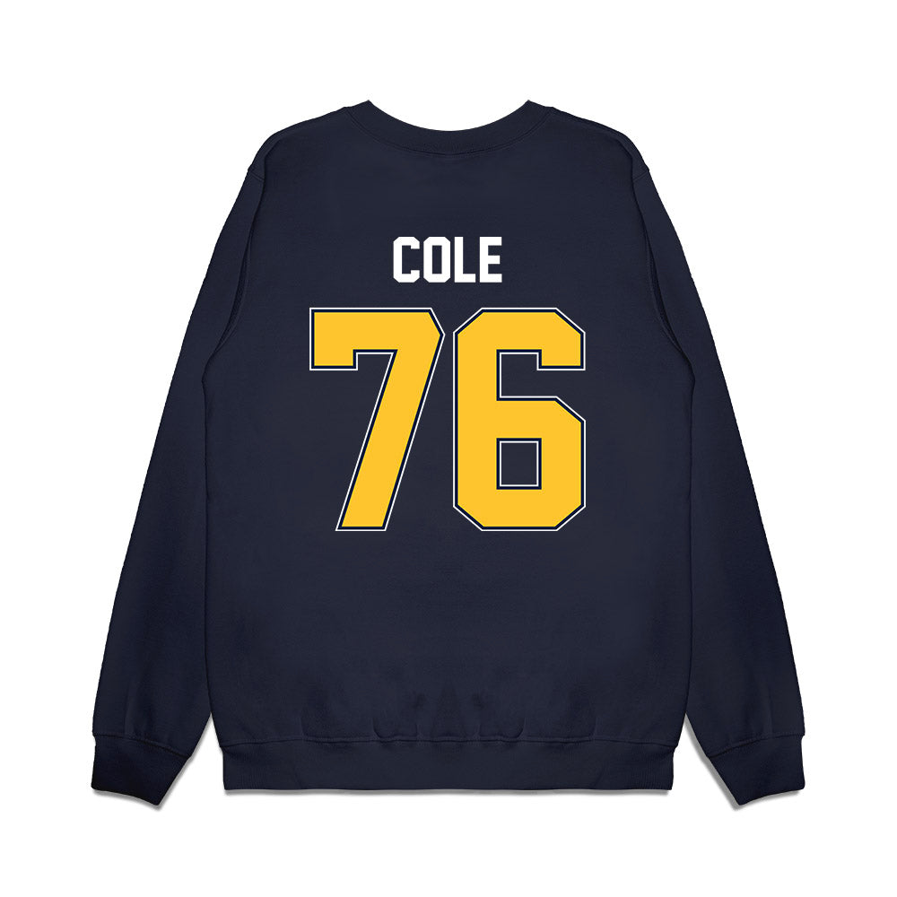 Murray State - NCAA Football : Daniel Cole - Vintage Helmet Premium Crewneck Sweatshirt-1