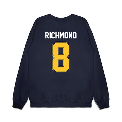 Murray State - NCAA Football : Jalen Richmond - Vintage Helmet Premium Crewneck Sweatshirt-1