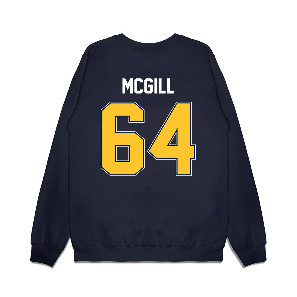Murray State - NCAA Football : Kenneth McGill - Vintage Helmet Premium Crewneck Sweatshirt-1