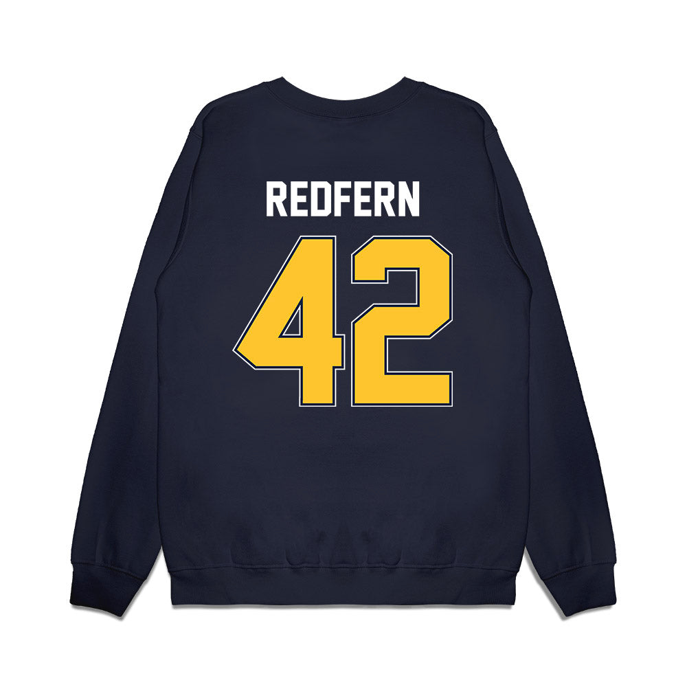 Murray State - NCAA Football : Jaquan Redfern - Vintage Helmet Premium Crewneck Sweatshirt-1
