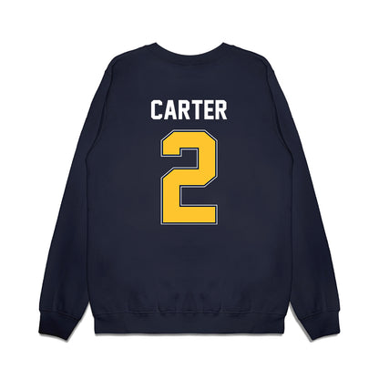 Murray State - NCAA Football : J'Kalon Carter - Vintage Helmet Premium Crewneck Sweatshirt-1