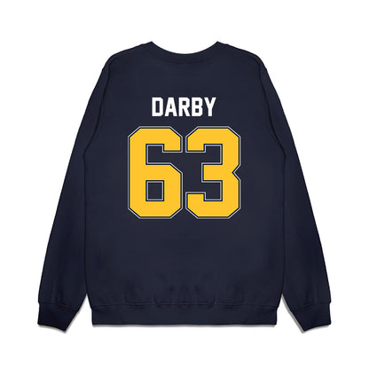 Murray State - NCAA Football : Jake Darby - Vintage Helmet Premium Crewneck Sweatshirt-1