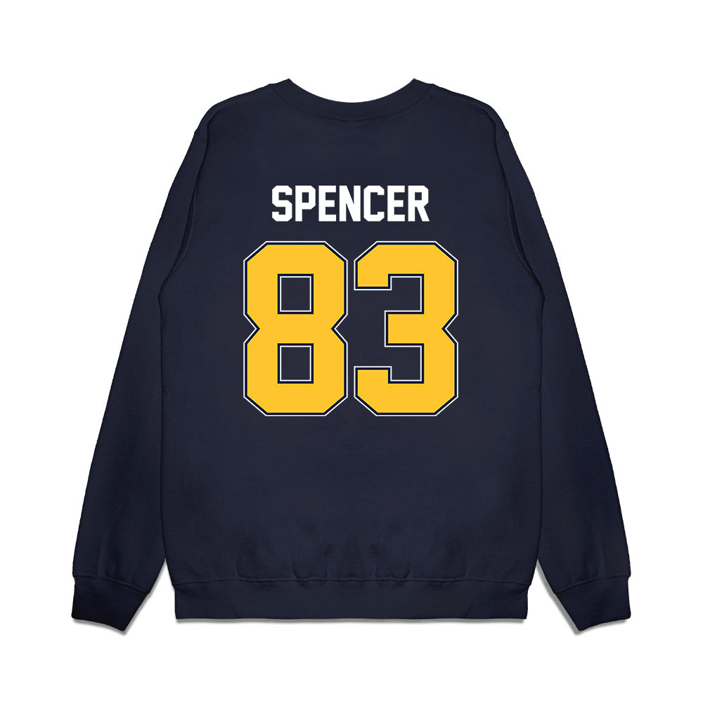 Murray State - NCAA Football : Harrison Spencer - Vintage Helmet Premium Crewneck Sweatshirt-1