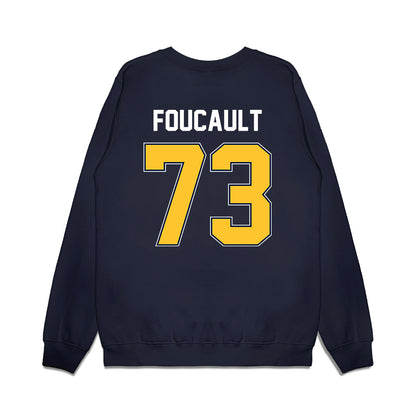 Murray State - NCAA Football : Jaheer Foucault - Vintage Helmet Premium Crewneck Sweatshirt-1