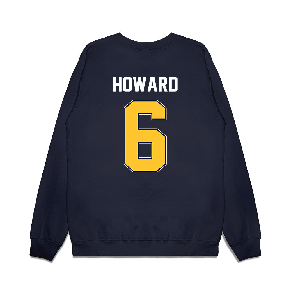 Murray State - NCAA Football : Dimitri Howard - Vintage Helmet Premium Crewneck Sweatshirt-1