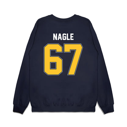 Murray State - NCAA Football : Thatcher Nagle - Vintage Helmet Premium Crewneck Sweatshirt-1