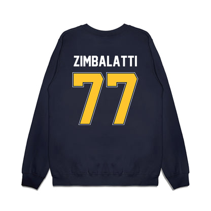 Murray State - NCAA Football : Thomas Zimbalatti - Vintage Helmet Premium Crewneck Sweatshirt-1