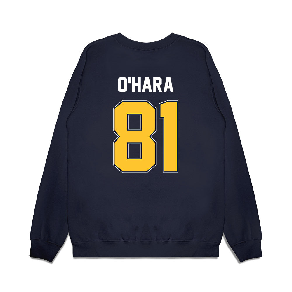 Murray State - NCAA Football : Thomas O'Hara - Vintage Helmet Premium Crewneck Sweatshirt-1