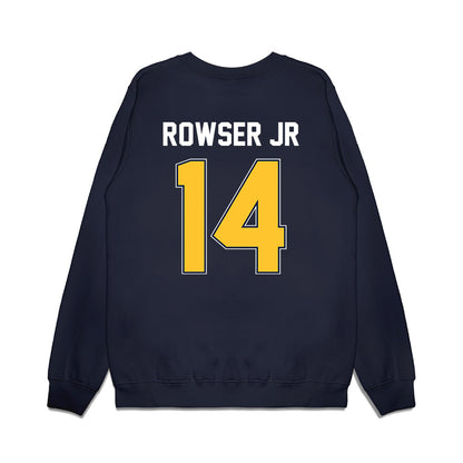 Murray State - NCAA Football : Keishawn Rowser Jr - Vintage Helmet Premium Crewneck Sweatshirt-1