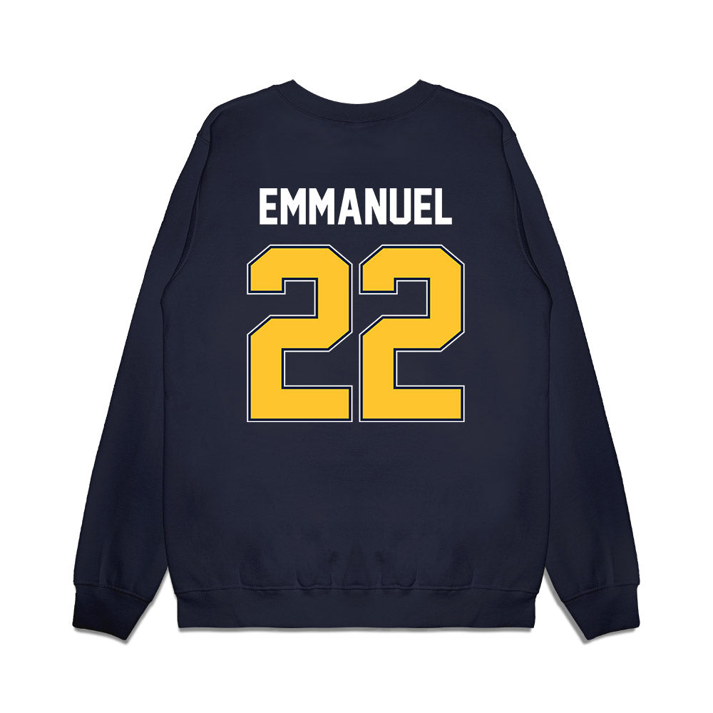 Murray State - NCAA Football : Kevin Emmanuel - Vintage Helmet Premium Crewneck Sweatshirt-1