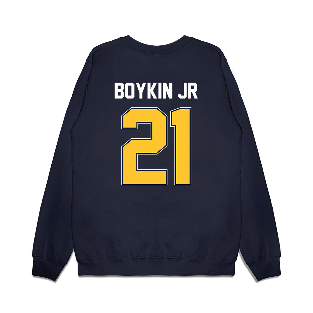 Murray State - NCAA Football : DeMarkus Boykin Jr - Vintage Helmet Premium Crewneck Sweatshirt-1