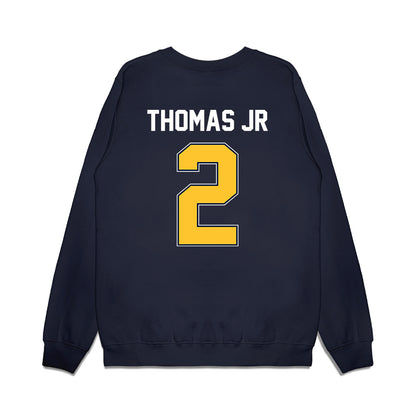 Murray State - NCAA Football : Michael Thomas Jr - Vintage Helmet Premium Crewneck Sweatshirt-1
