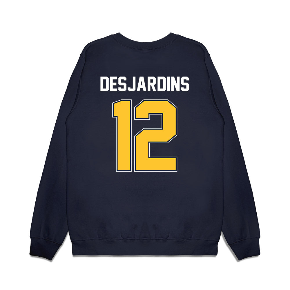 Murray State - NCAA Football : Lucas Desjardins - Vintage Helmet Premium Crewneck Sweatshirt-1