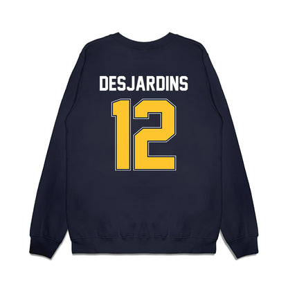 Murray State - NCAA Football : Lucas Desjardins - Vintage Helmet Premium Crewneck Sweatshirt-1