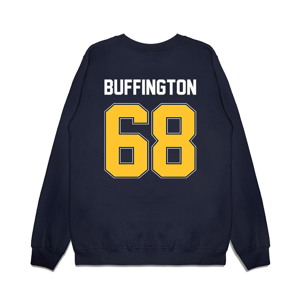 Murray State - NCAA Football : Wyatt Buffington - Vintage Helmet Premium Crewneck Sweatshirt-1