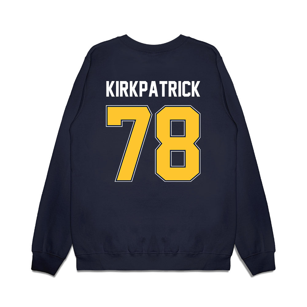 Murray State - NCAA Football : Eric Kirkpatrick - Vintage Helmet Premium Crewneck Sweatshirt-1