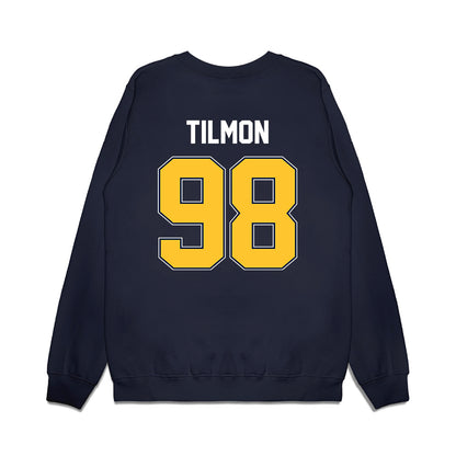 Murray State - NCAA Football : Michael Tilmon - Vintage Helmet Premium Crewneck Sweatshirt-1