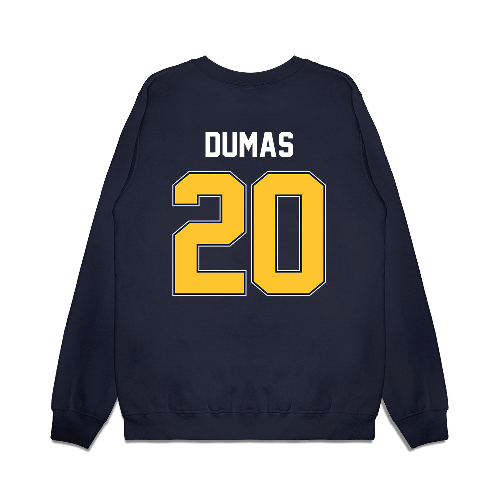 Murray State - NCAA Football : Chavaris Dumas - Vintage Helmet Premium Crewneck Sweatshirt-1