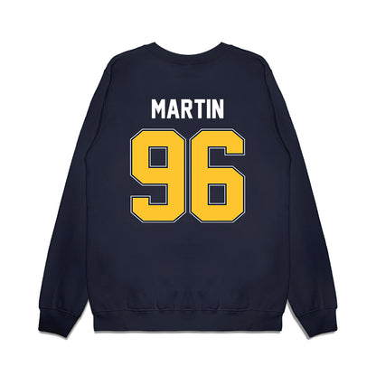Murray State - NCAA Football : Jadon Martin - Vintage Helmet Premium Crewneck Sweatshirt-1
