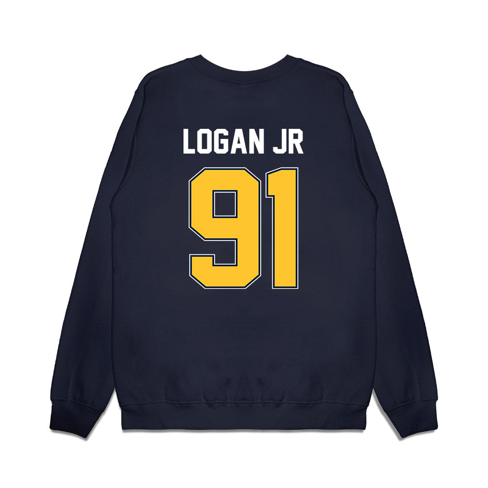 Murray State - NCAA Football : Jerome Logan jr - Vintage Helmet Premium Crewneck Sweatshirt-1