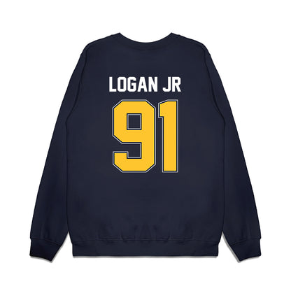 Murray State - NCAA Football : Jerome Logan jr - Vintage Helmet Premium Crewneck Sweatshirt-1