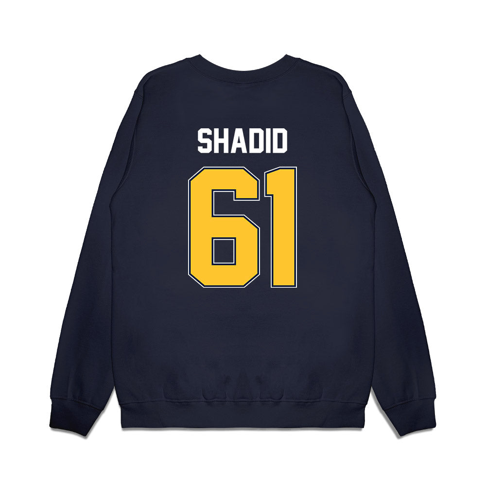 Murray State - NCAA Football : AJ Shadid - Vintage Helmet Premium Crewneck Sweatshirt-1