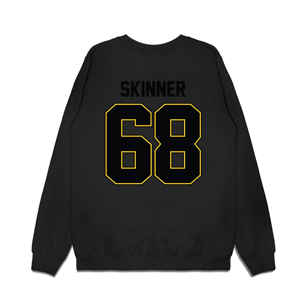 PLU - NCAA Football : Nico Skinner - Vintage Helmet Premium Crewneck Sweatshirt-1