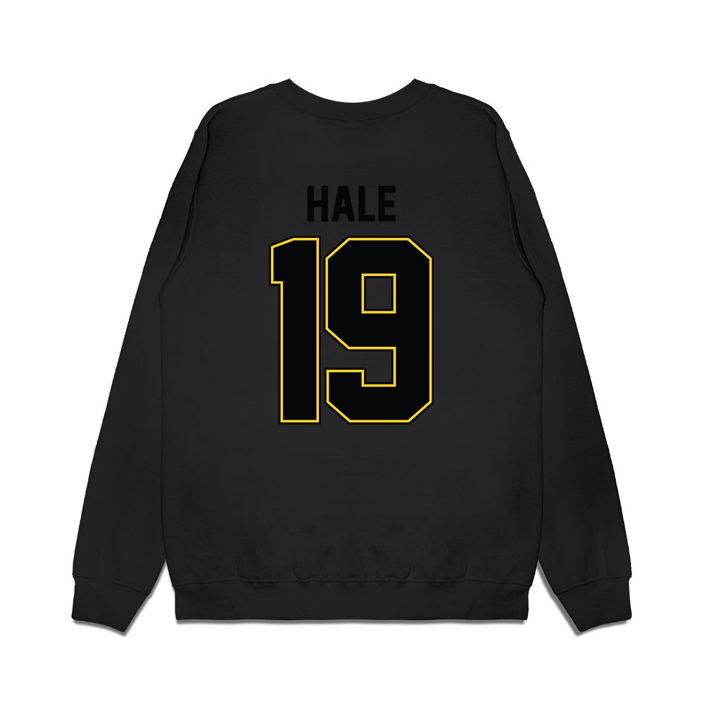 PLU - NCAA Football : Jackson Hale - Vintage Helmet Premium Crewneck Sweatshirt-1