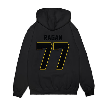PLU - NCAA Football : Tyler Ragan - Vintage Helmet Premium Hooded Sweatshirt-1