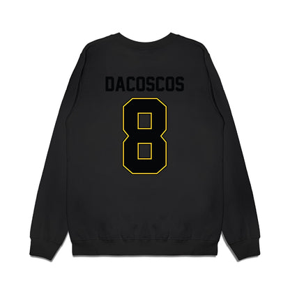 PLU - NCAA Football : Trey Dacoscos - Vintage Helmet Premium Crewneck Sweatshirt-1
