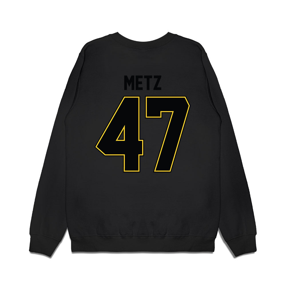 PLU - NCAA Football : Ayden Metz - Vintage Helmet Premium Crewneck Sweatshirt-1