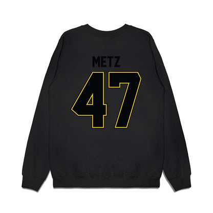 PLU - NCAA Football : Ayden Metz - Vintage Helmet Premium Crewneck Sweatshirt-1