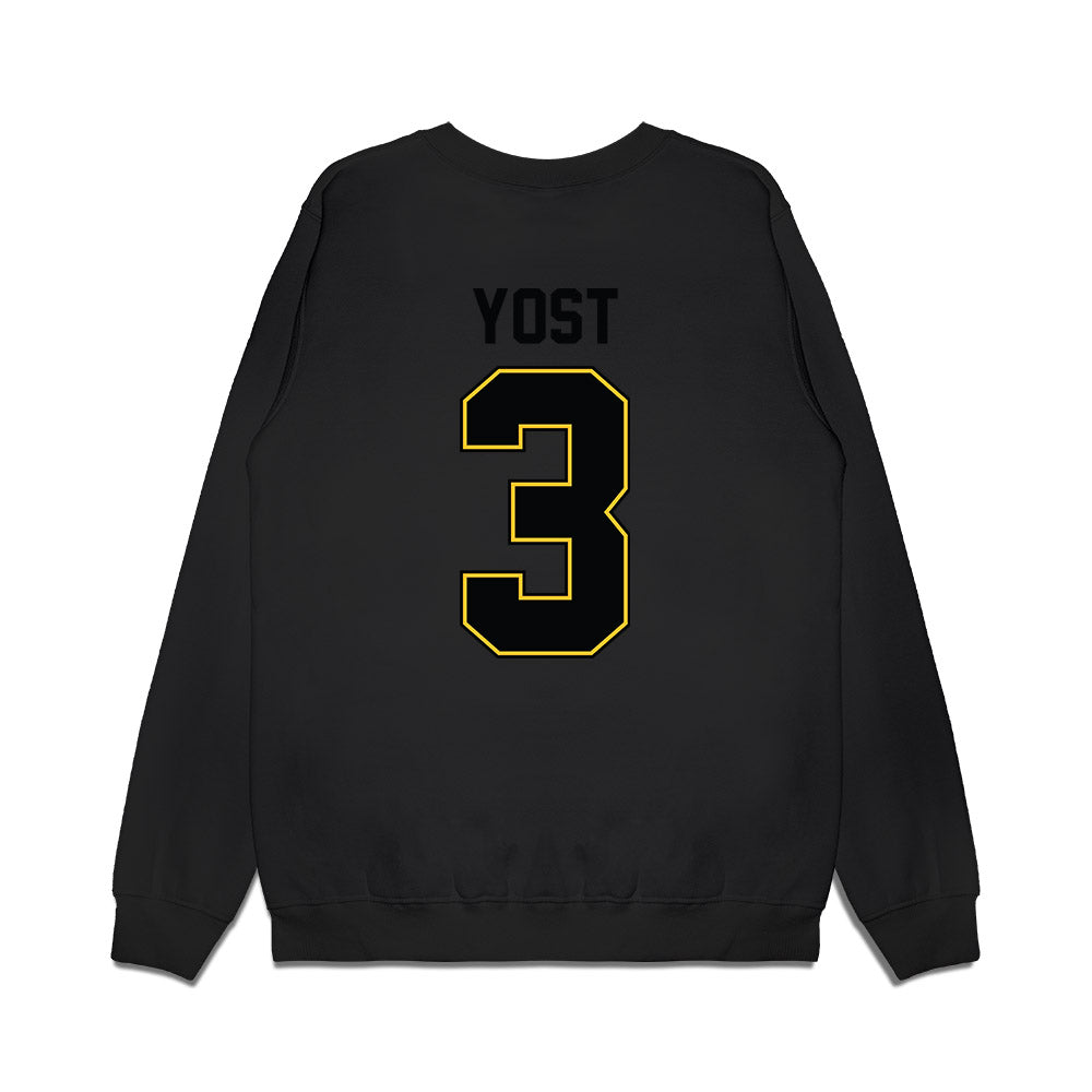 PLU - NCAA Football : Aiden Yost - Vintage Helmet Premium Crewneck Sweatshirt-1