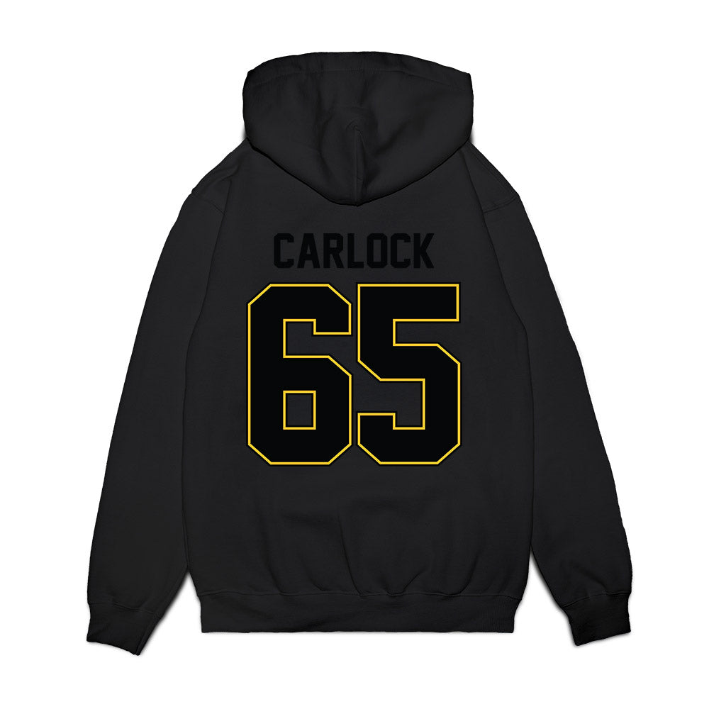 PLU - NCAA Football : Jack Carlock - Vintage Helmet Premium Hooded Sweatshirt-1
