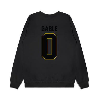 PLU - NCAA Football : Zachary Gable - Vintage Helmet Premium Crewneck Sweatshirt-1