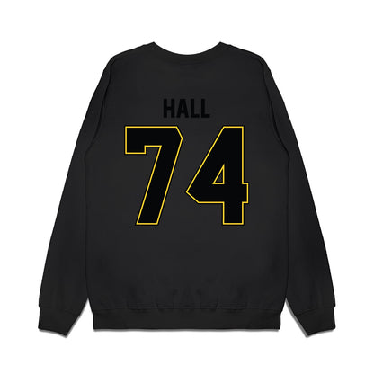 PLU - NCAA Football : Ethan Hall - Vintage Helmet Premium Crewneck Sweatshirt-1