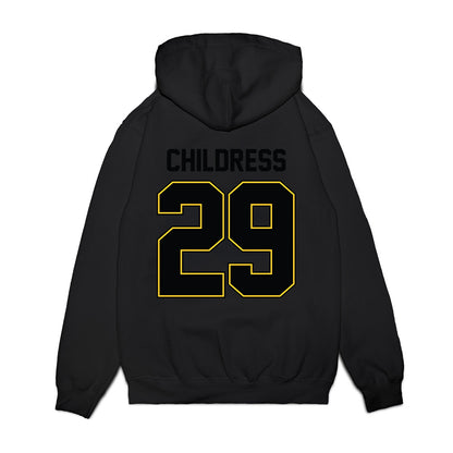 PLU - NCAA Football : Noah Childress - Vintage Helmet Premium Hooded Sweatshirt-1