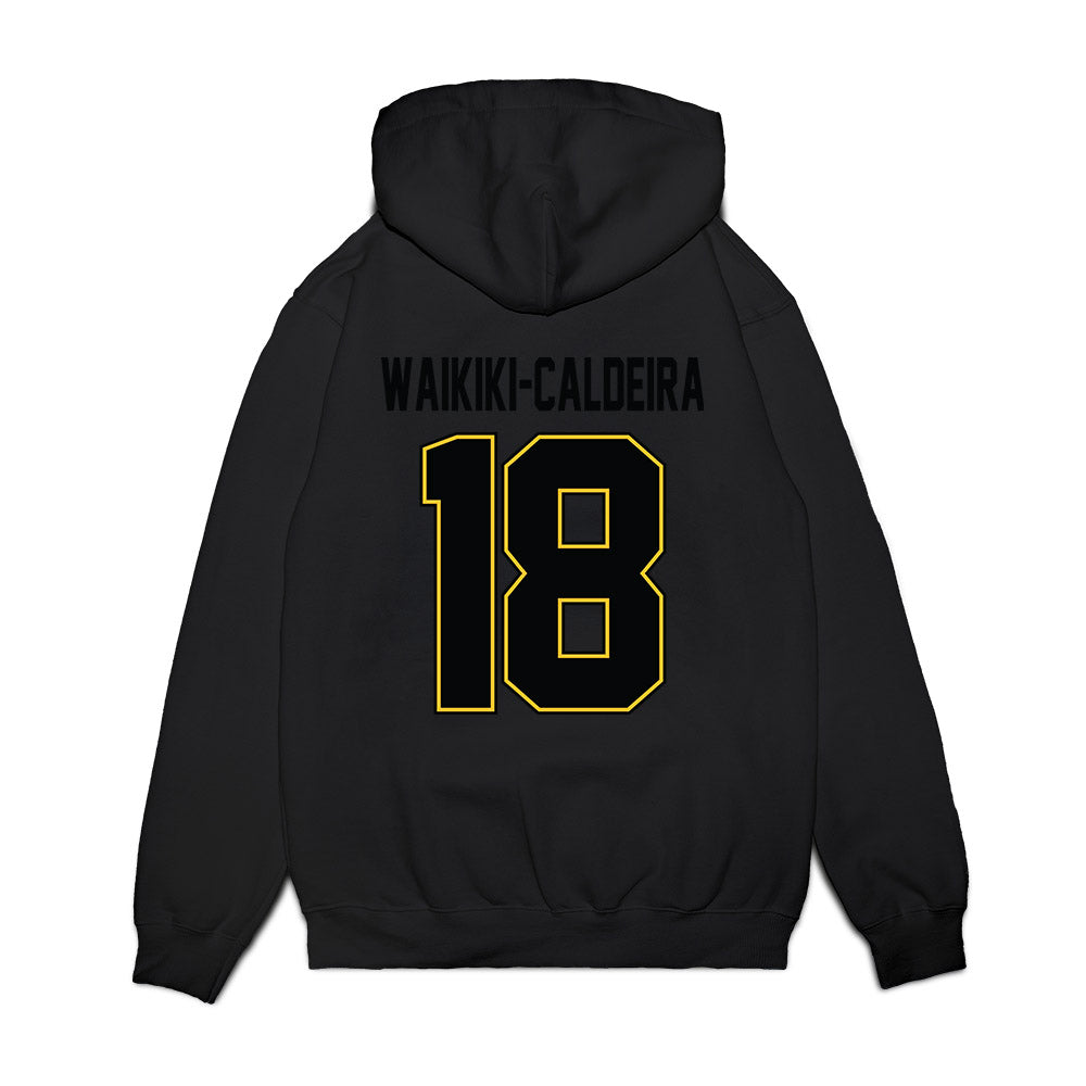 PLU - NCAA Football : Kolten Waikiki-Caldeira - Vintage Helmet Premium Hooded Sweatshirt-1