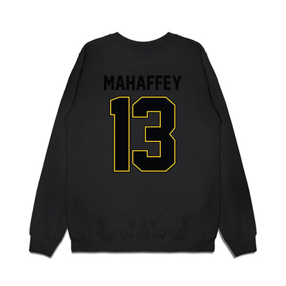 PLU - NCAA Football : Anthony Mahaffey - Vintage Helmet Premium Crewneck Sweatshirt-1