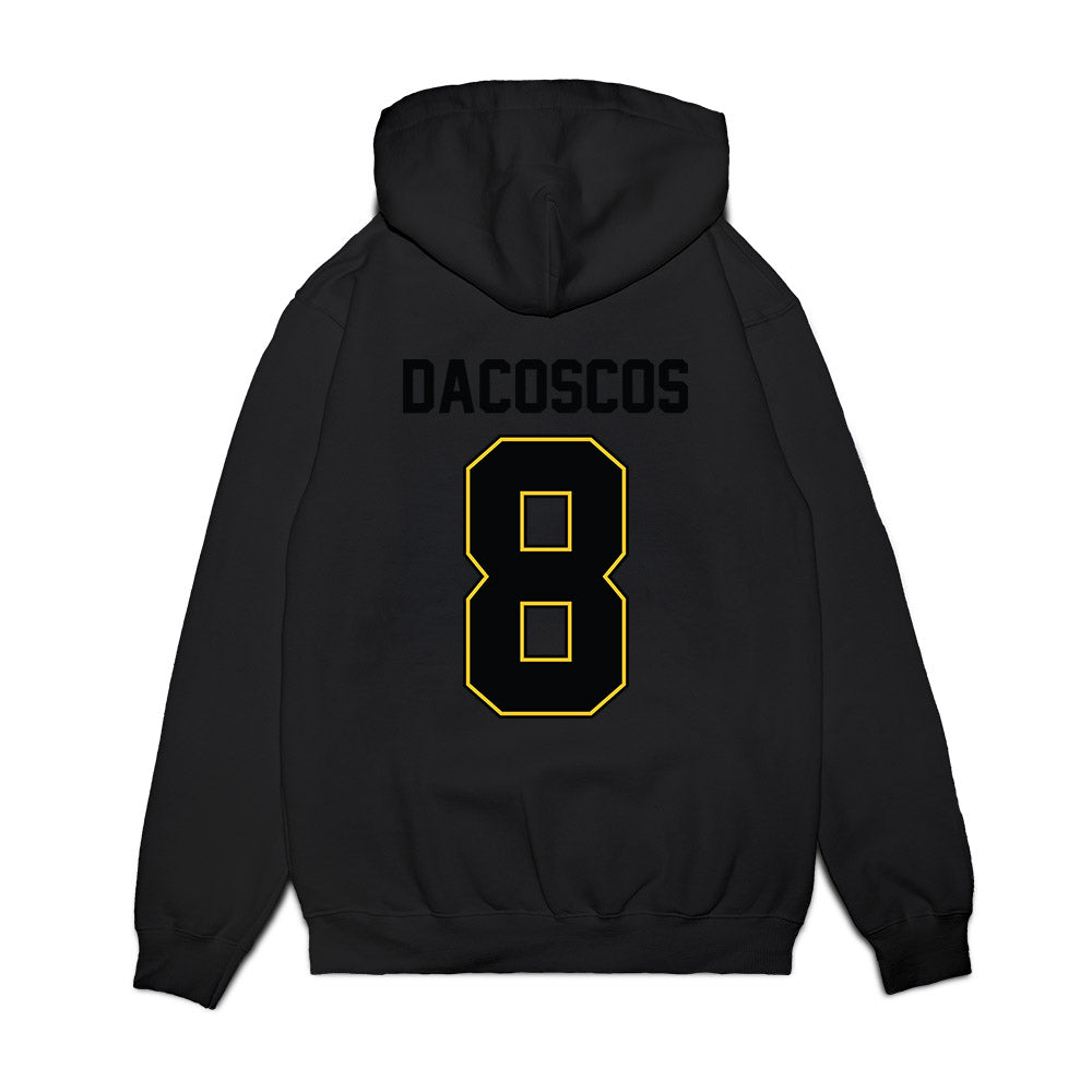PLU - NCAA Football : Trey Dacoscos - Vintage Helmet Premium Hooded Sweatshirt-1