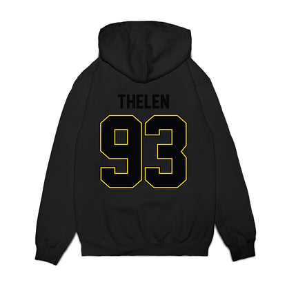 PLU - NCAA Football : Drew Thelen - Vintage Helmet Premium Hooded Sweatshirt-1