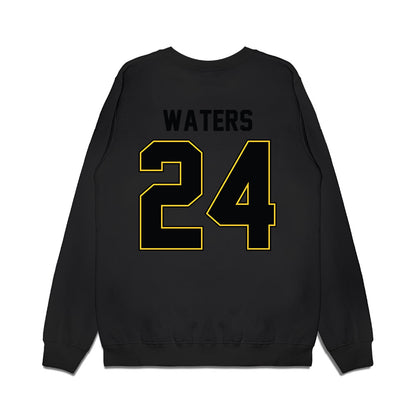PLU - NCAA Football : Davyn Waters - Vintage Helmet Premium Crewneck Sweatshirt-1