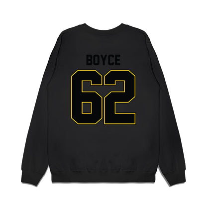 PLU - NCAA Football : Nathan Boyce - Vintage Helmet Premium Crewneck Sweatshirt-1