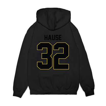 PLU - NCAA Football : Michael Hause - Vintage Helmet Premium Hooded Sweatshirt-1