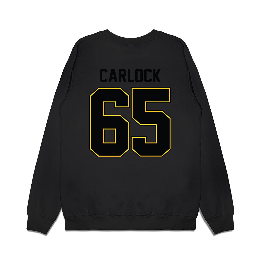 PLU - NCAA Football : Jack Carlock - Vintage Helmet Premium Crewneck Sweatshirt-1